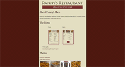 Desktop Screenshot of dannysrestaurantny.com